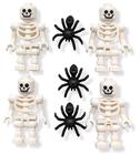 Acessório: minifiguras LEGO Spooky Halloween Skeleton x4