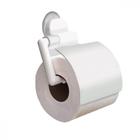 Acessorio Wc Daivak Papeleira Com Tampa Branca Com Ventosa 641