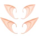 Acessórios de cosplay Elf Ears Fairy Pixie Soft Pointed Tips