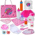 Acessórios para bonecas HOAYO Feeding Caring Set com 2 garrafas