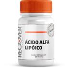 Ácido Alfa Lipóico 300mg - 60 cápsulas (60 Doses) - Antioxidante - Recover Farma