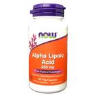 Acido Alpha Lipoico 250mg 60 capsulas - Now Foods