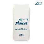 Ácido Cítrico em Pó Fino - 25 kg - Adicel Ingredientes