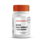 Ácido Hialurônico 100mg + Colágeno 500mg 120 Cápsulas (60 Doses) - Recover Farma