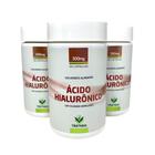 Ácido Hialurônico + Colágeno - Kit 3 x 30 cáps - Vital Natus