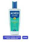 Acnezil Sabonete antisseptico Liquido Facial 200ml sabonete para espinhas todo tipo de pele limpa profundamente