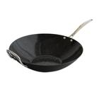 Aço aluminizado de basalto Wok Nordic Ware fiado em cerâmica de 36 cm