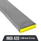 Aço Inox 420 - 2,00mm x 50,80mm - INX200 - Loja do Cuteleiro