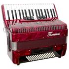 Acordeon 80 Baixos 37 Teclas Ta 8009 Vermelho Thommasi