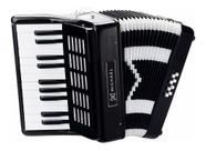 Acordeon Michael ACM0822 SPB 8 Baixos Preto