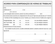 Acordo Compensação Horario Trabalho Individual 6880-9 São Domingos