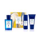 ACQUA DI PARMA BLU MEDITERRANEO FICO Di AMALFI 75ML + GEL DE BANHO 40ML + LOÇÃO CORPORAL 50ML.