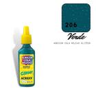 Acricor Cola Relevo Verde (Glitter)20g