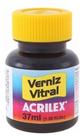 ACRILEX - VERMELHO CARMIM - 509 - Verniz Vitral 37ml