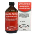 Acrílico Auto Líquido 250Ml Resina Consertos Reparos Triunfo