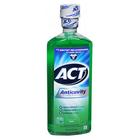 Act Anticavity Fluoreto Rinse Sem Álcool Menta 18 oz da Act (pacote com 4)