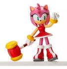 Action Figure Amy Rose Sonic The Hedgehog Com Martelo Original