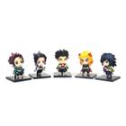 Action figure demon slayer: kimetsu no yaiba - tanjiro e hashira mascot - set a ref.:829055 - MEGAHOUSE