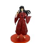 Action figure inuyasha black hair anime 18cm