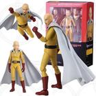 Action Figure Saitama One Punch Man Articulado Boneco Brinquedo Articulado Colecionavel com Acessorios