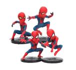 Action Figures Homem Aranha - Kit com 4 Peças