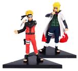 Action Figures - Naruto e Minato - Kit com 2 Peças.