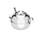 Açucareiro aço inox com tampa e colher 500g Ravinox 000411