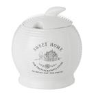 Açucareiro de Cerâmica Sweet Home Branco - Lyor