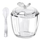 Açucareiro De Vidro Com Colher Butterfly 29273 - Wolff