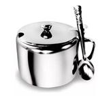 Açucareiro Inox Com Colher Com Capacidade De 250Ml - Ad