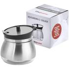 Acucareiro p inox com tampa + colher 250ml 8,5x9cm de ø na caixa - UNY GIFT