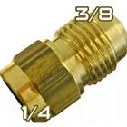 Adaptador 1/4F X 3/8M Mangueira De Vacuo E Bomba De Vácuo