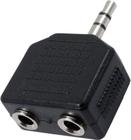 Adaptador 2X J2 Stereo para P2 Stereo