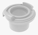 Adaptador 3/4" Condulete Branco Vitralux