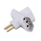 Adaptador 3 Saídas 2P+T Ilumi 12250 Cinza