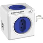 Adaptador Benjamim Múltiplo Com USB Powercube PWC-R5 Bivolt ELG F002