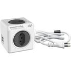 Adaptador Benjamim Múltiplo Powercube PWC-X4U/3M Bivolt ELG