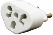 Adaptador Benjamin Bob Love 10A/20A Kit 10Pças Pino Maciço - Eletroplas