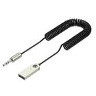 Adaptador Bluetooth 5.0 Bt870 Audio P2 Cabo Mola Carro Som - Audioadapter