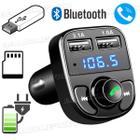 Adaptador Bluetooth Carro Carregador Usb Transmissor Fm Nfe