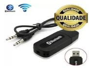 Adaptador bluetooth rádio carro com cabo p2 Musicas Chamadas