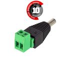 Adaptador Borne Plug P4 Macho - Kit Com 10 - Cirilo Cabos