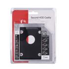 Adaptador Caddy HD SSD Sata 9,5mm Case para Gaveta de CD/DVD Notebook