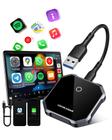 Adaptador CarPlay Sem Fio COCHEJUGAR 2024 - Para Apple e Android