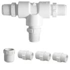 Adaptador Conector cano T Para Torneira Monocomando Em Pvc - DeckCasa