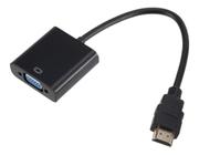 Adaptador Conversor Hdmi Para Vga Transmite Áudio E Vídeo