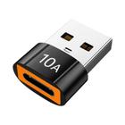 Adaptador Conversor USB 3.0 Tipo C (Macho/Fêmea) com Carregamento Rápido 10A - Para Xiaomi e Laptops