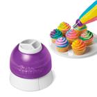 Adaptador De Bicos De Confeitaria Para Três Cores - Wilton