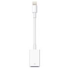 Adaptador de câmera Lightning para USB, adaptador de cabo Lightning fêmea USB OTG para iPhone selecionado, modelos iPad, câmera de conexão, leitor de