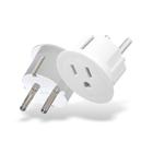 Adaptador de plugue OREI American USA para europeu tipo E/F, pacote com 2